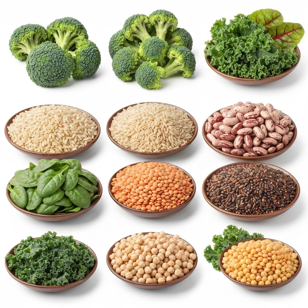 High-fiber foods